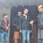 Meeting Chief Secretary of Gilgit Baltistan.
