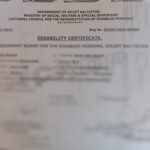 How to Obtain disability certificate in Gilgit-Baltistan