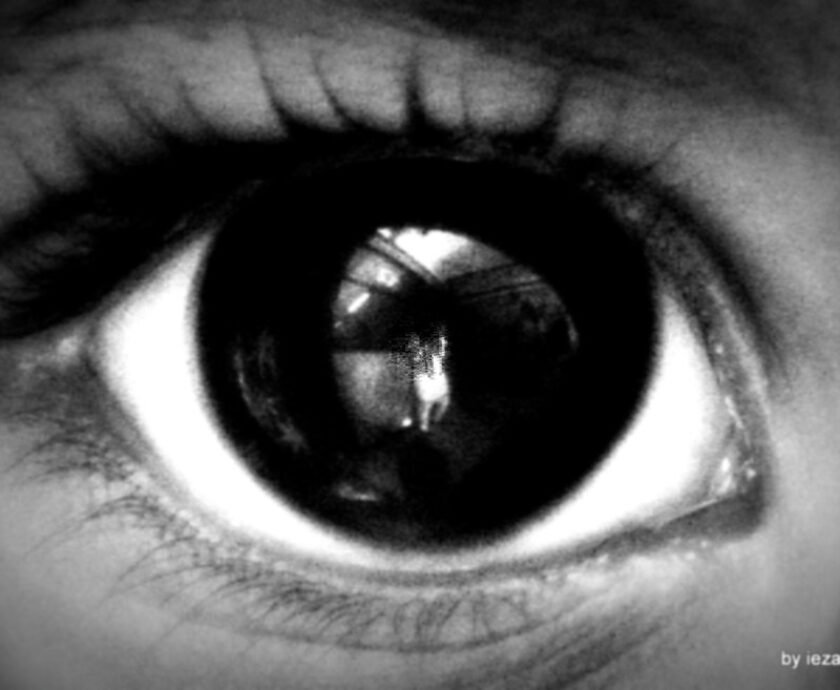 Child of Vision - Baby eye in Black and White IMG_1115-002
