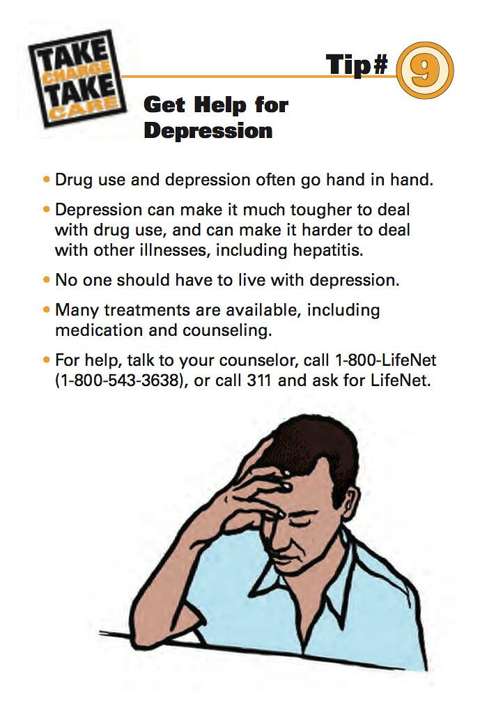 NYC Department of Health and Mental Hygiene: Take Charge Take Care - 10 Tips for Safer Use Intravenous Drug Pamphlet Page 11